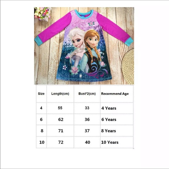 New Disney Frozen Elsa Nightgown - Picture 5 of 5